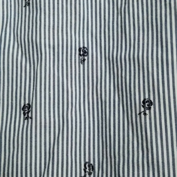 New Goodfellow Button Down Dress Shirt ~ L ~Blue - Picture 3 of 4